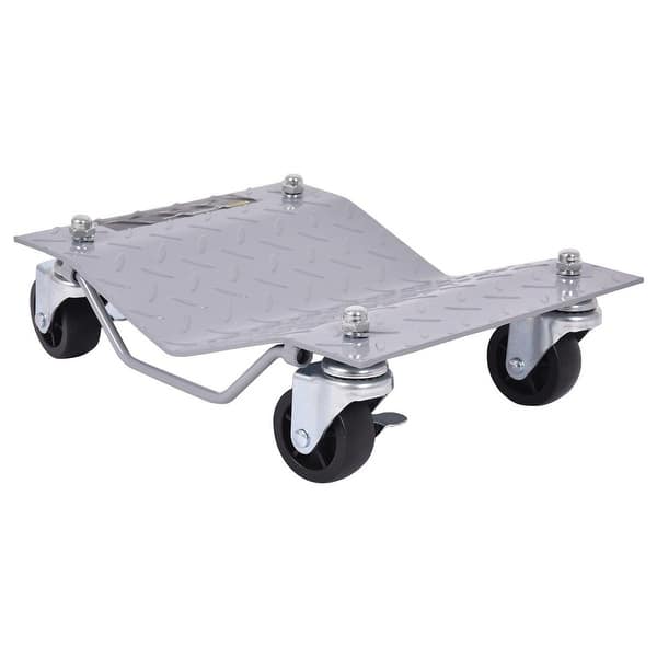Auto Repair Snowmobile Moving Dollies Set for Vehicle Car Auto Repair 1500lbs Capacity 3Pcs Tire Car Dolly Car Wheel Dolly