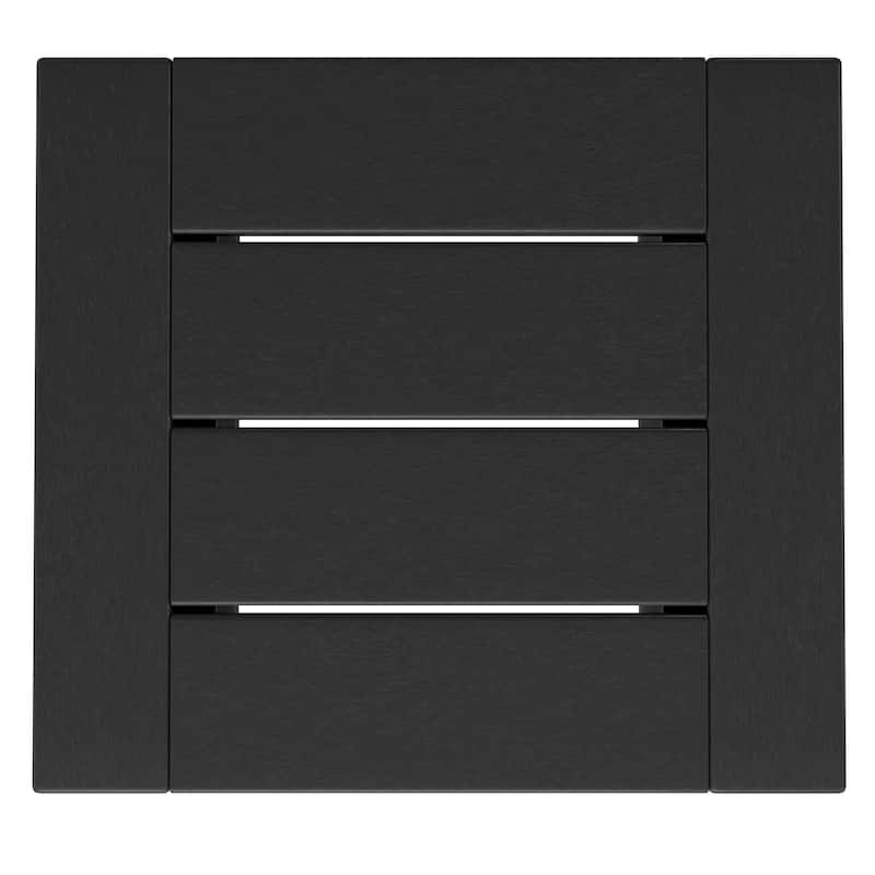 Polytrends Endless Outdoor Patio Poly Plastic End Table
