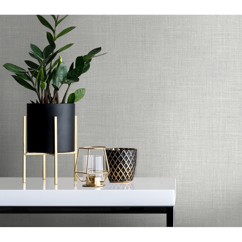 Seabrook Designs Vespia Faux Non-Woven Unpasted Wallpaper