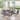 MAISON ARTS 7/9 Patio Dining Set, 6/8 Sling Patio Swivel Dining Chairs and 1 Expandable Metal Dining Table