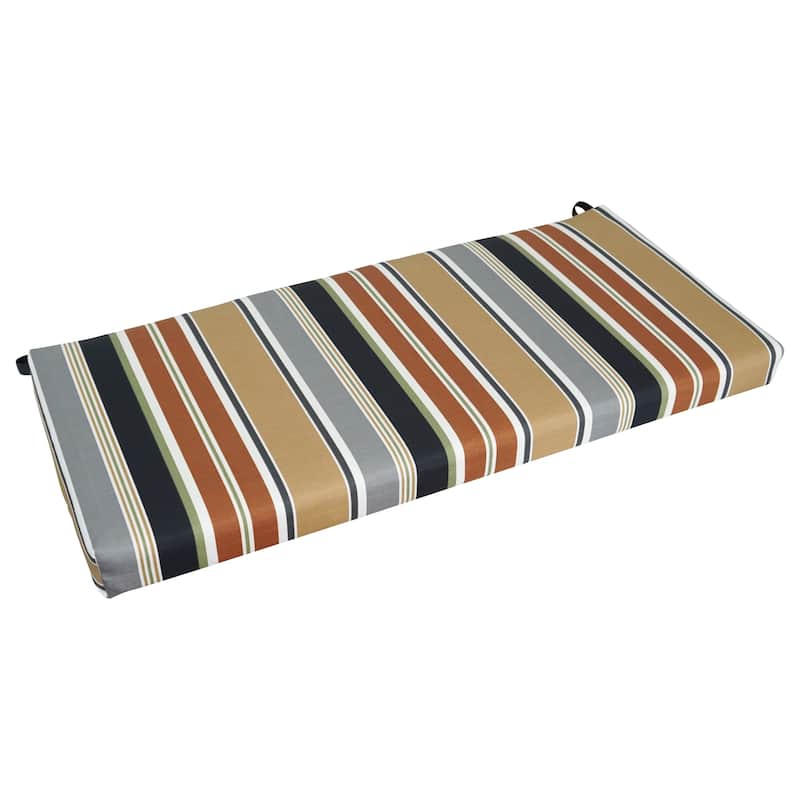 42-inch by 19-inch Indoor/Outdoor Loveseat Cushion - 42 x 19 - Bella Sandstone