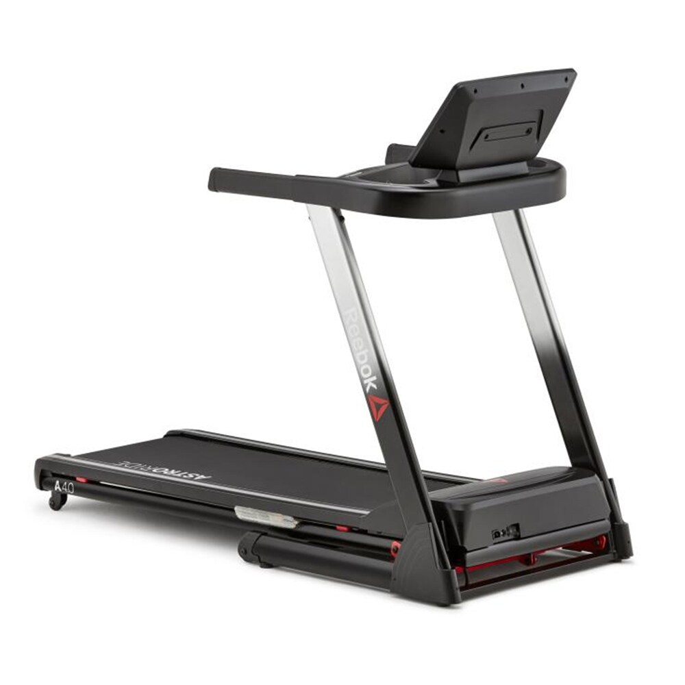 Reebok A4.0 Home Workout Exercise 2 HP Running Treadmill w LED Console Silver