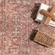 preview thumbnail 7 of 9, Nuloom Evalina SpinClean Traditional Cotton Machine Washable Area Rug