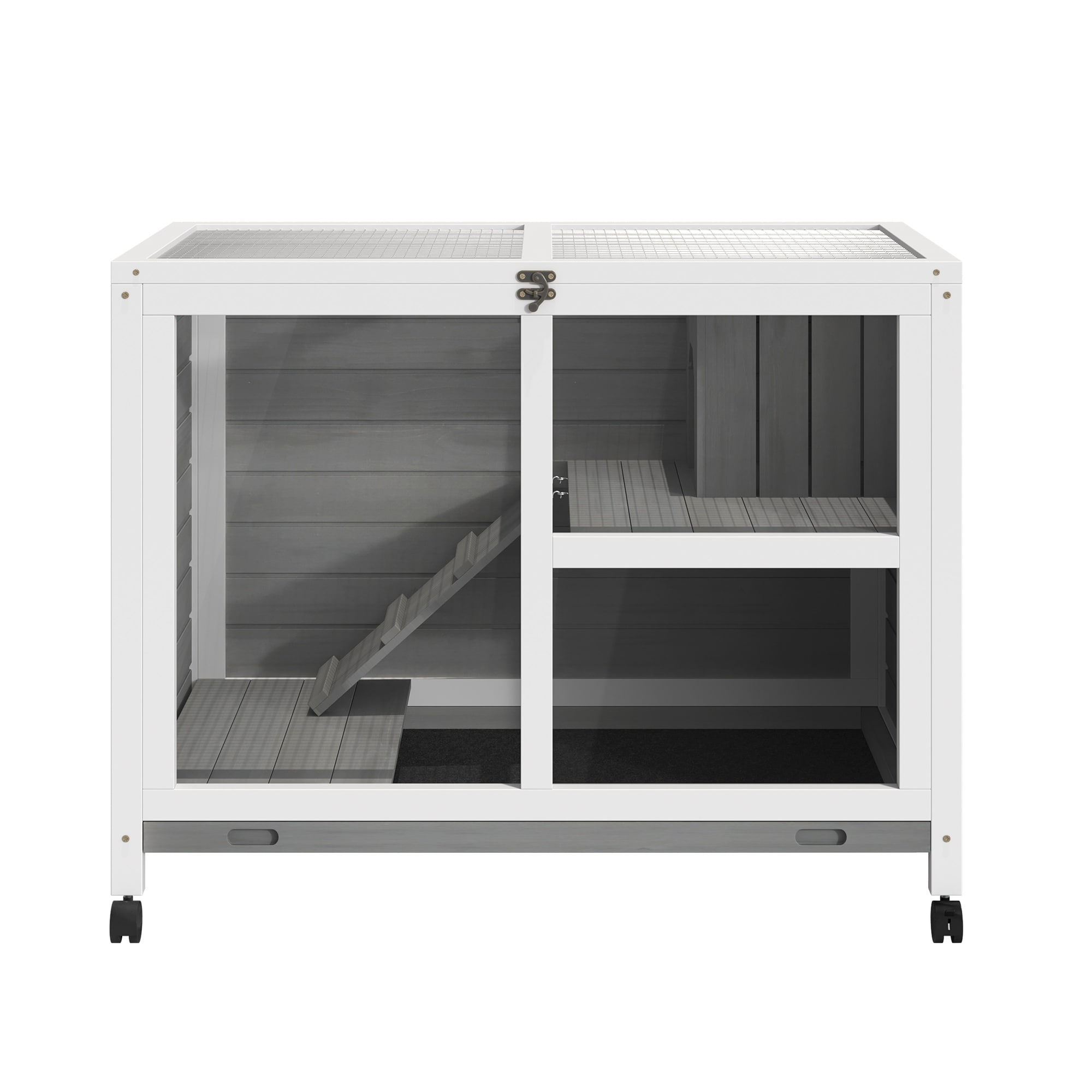 Modern indoor best sale rabbit hutch