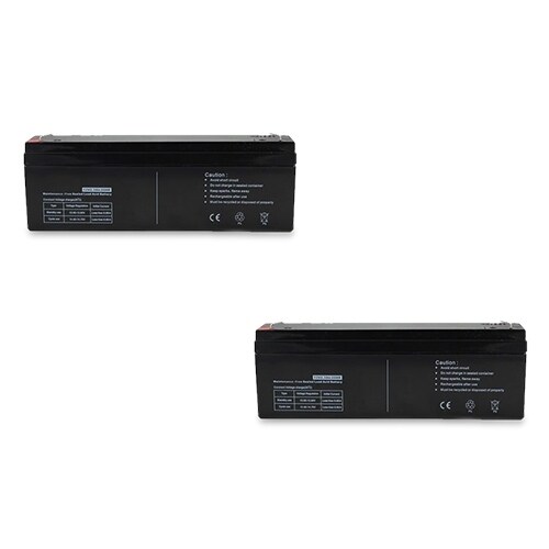 Replacement AGM SLA Battery 12V-2.3Ah 2-Pack Replacement AGM SLA Battery