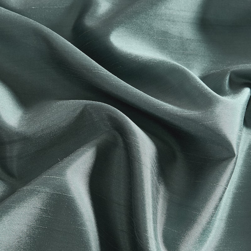 Colette Faux Silk Blackout Window Curtain