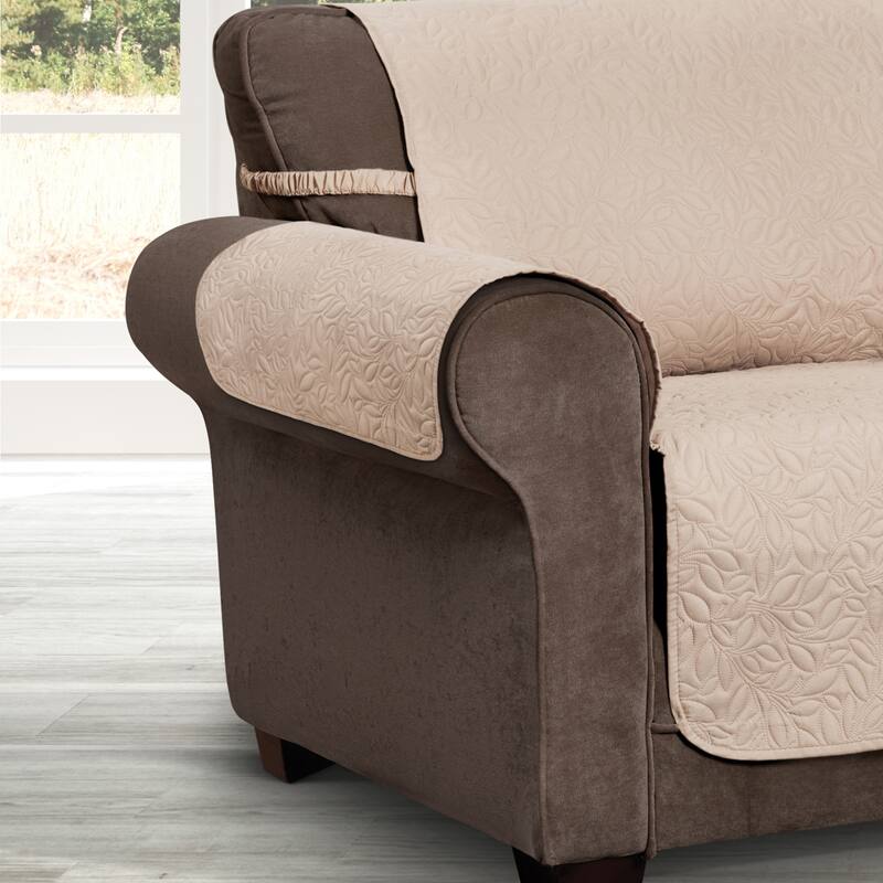 Belmont Leaf Secure Fit Sofa Furniture Cover Slipcover