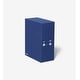 preview thumbnail 7 of 6, Family Emergency Vault Organizer Box Blue - Fabric