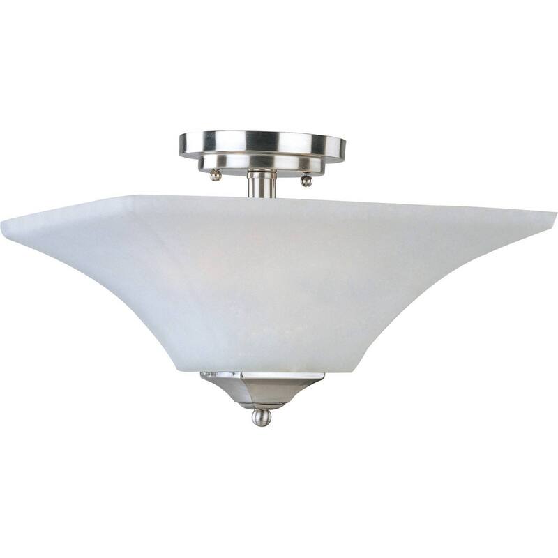Aurora 2-Light Semi-Flush Mount