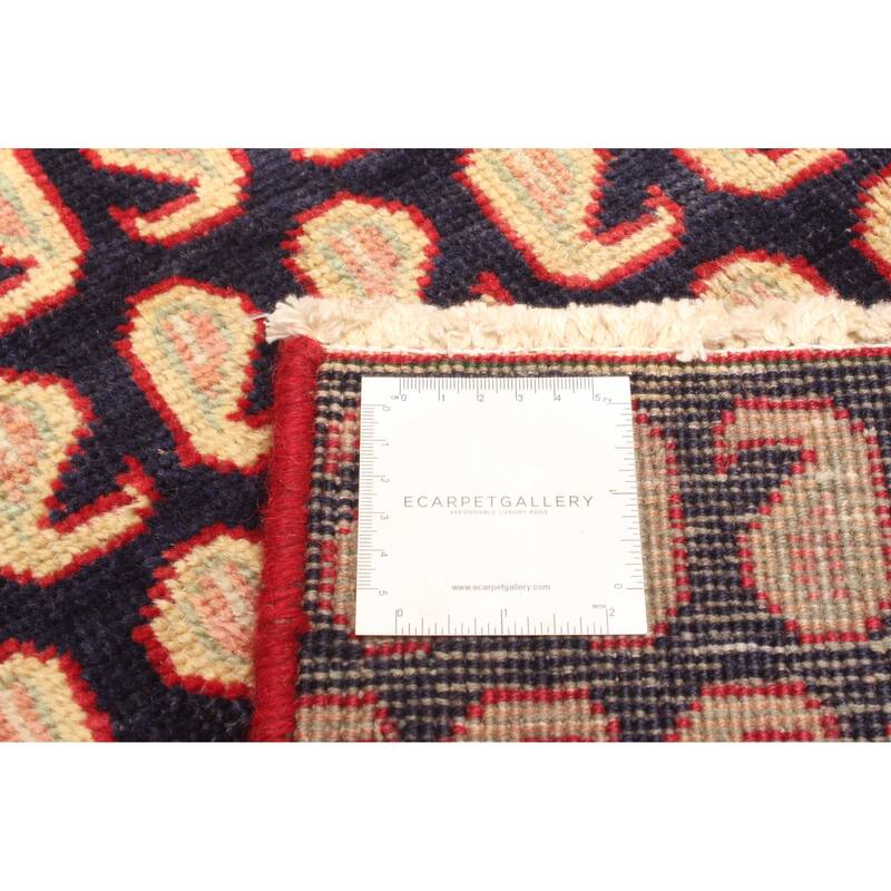 ECARPETGALLERY Hand-knotted Andelz Dark Navy Wool Rug - 2'8 x 5'5