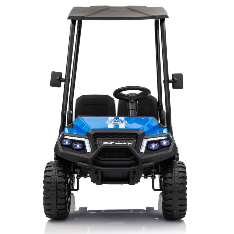 24V Xl Kids Electric Ride-On Truck W/Rc - Spacious 20in Wide Seat, Removable Sunshade, Dual-Motor Drive,Recommended Age: 3-8
