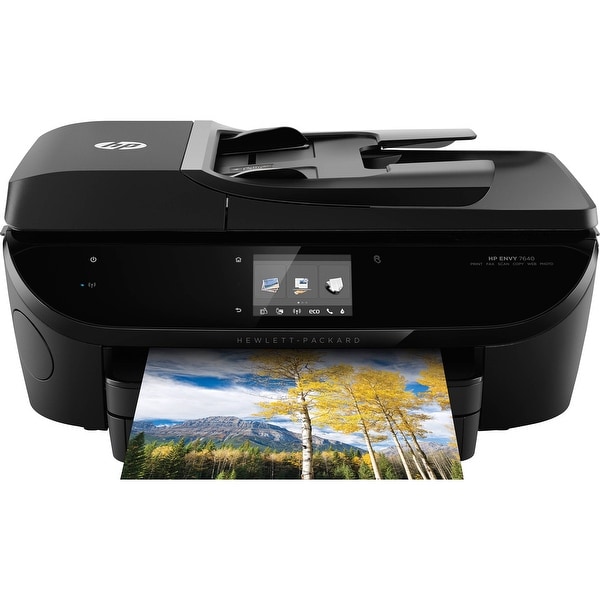 HP Envy 7640 Wireless All-in-One Photo Printer w Mobile Printing, Instant Ink ready E4W43A