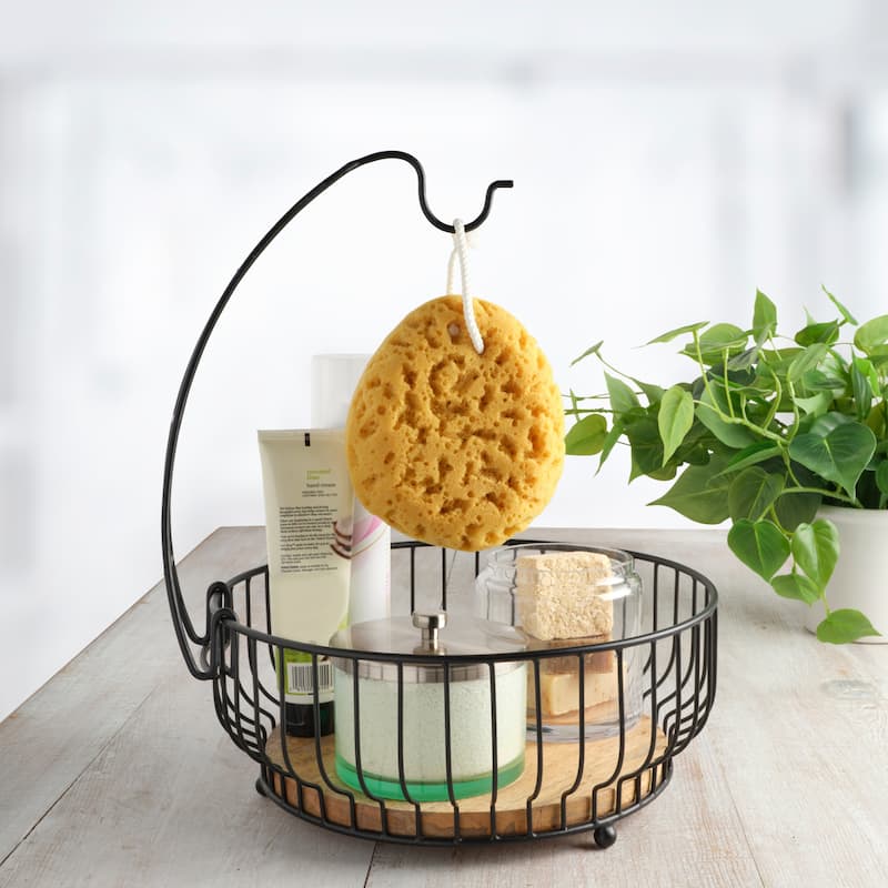 Mikasa Gourmet Basics Savannah Fruit Basket with Banana Hook