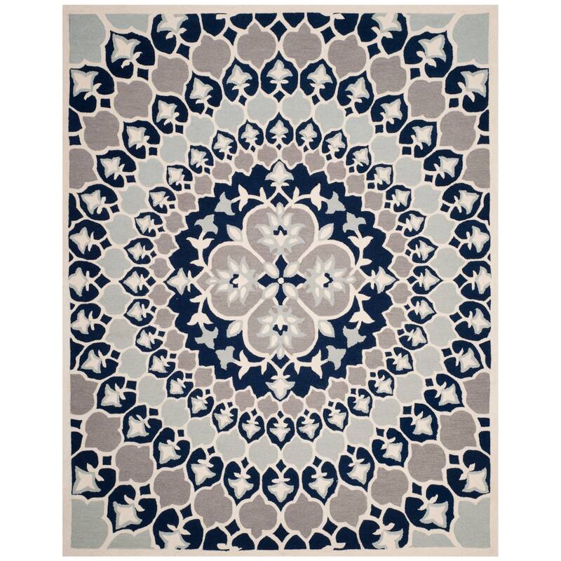 SAFAVIEH Handmade Bellagio Ronak Modern Oriental Wool Rug