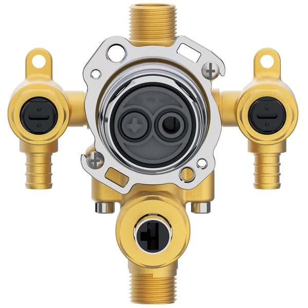 Gerber G00GS554S Treysta 0 5 PEX Crimp Shower Rough In Valve Rough