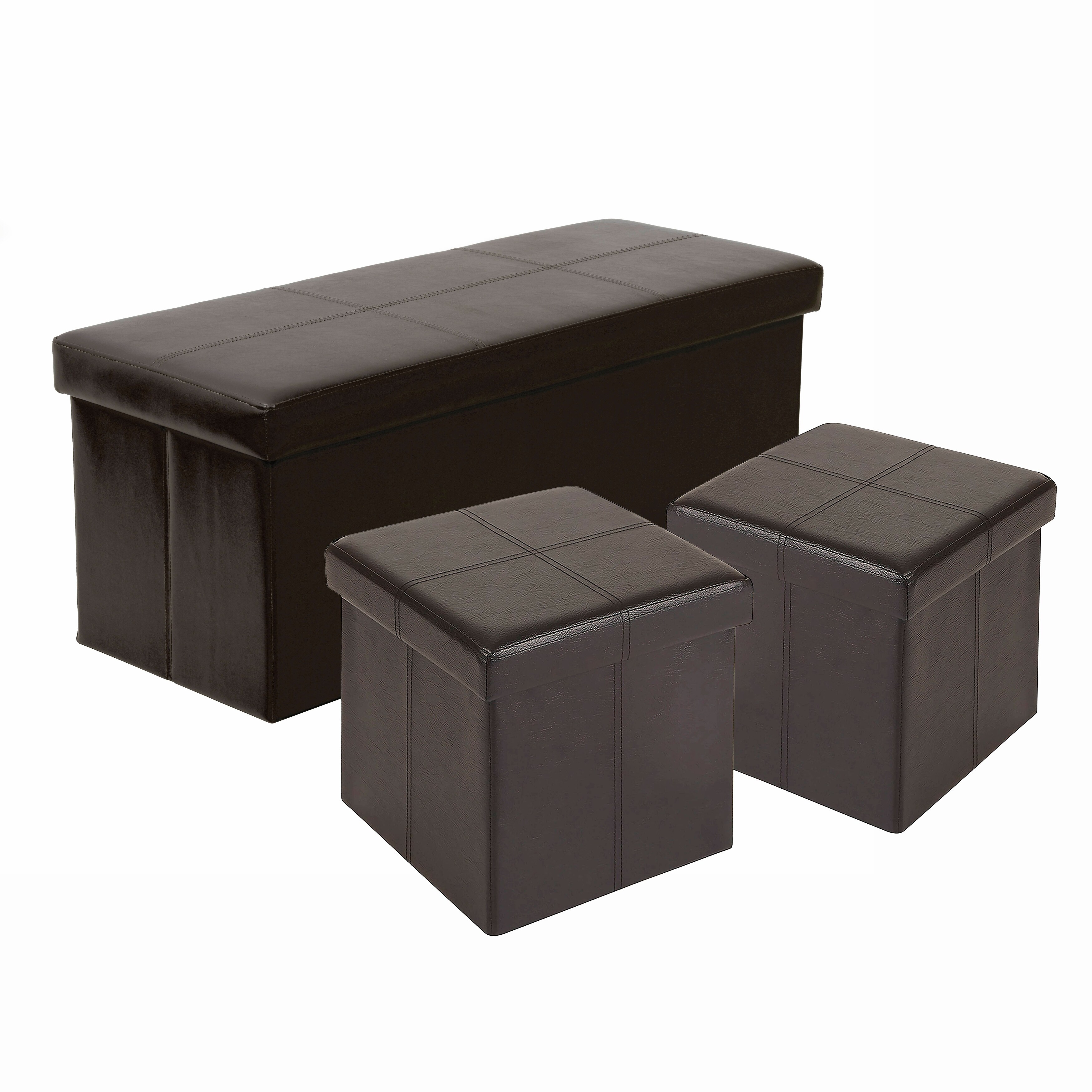 https://ak1.ostkcdn.com/images/products/is/images/direct/a0310152bf6cf272ea346f61d3665bf7b6f2209c/American-Furniture-Classics-Model-514-3-pc-Foldable-Tufted-Storage-Bench-and-2-Ottomans---Brown.jpg