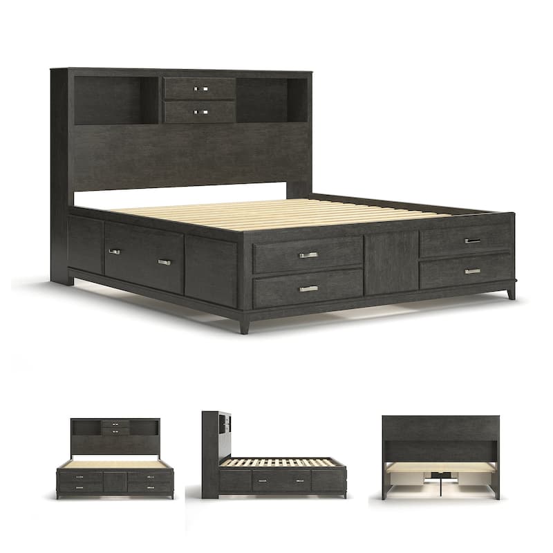 Signature Design By Ashley Caitbrook Storage Bed with 8 Drawers