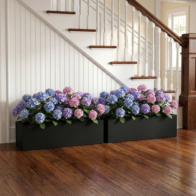 Metal Planters for Outdoor Plants Planter Box
