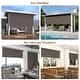 preview thumbnail 8 of 21, 6'W X 6'H Outdoor Roller Shade with 95% UV Protection