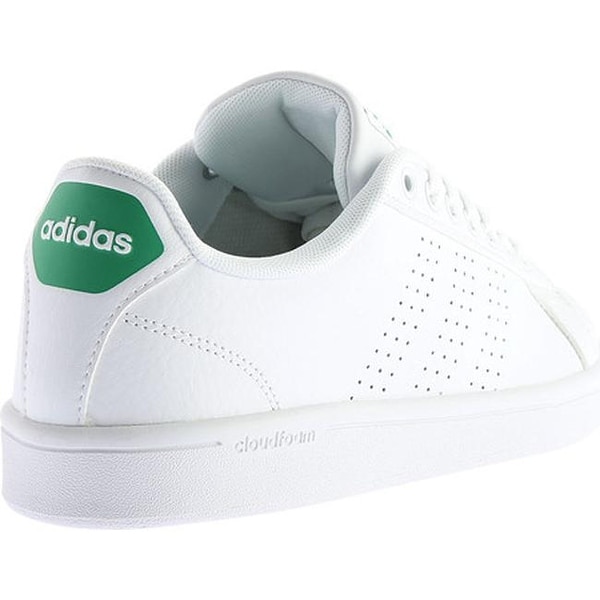 adidas cloudfoam white green