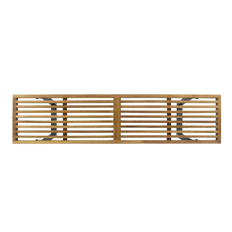 Fresno Outdoor Acacia Dining Bench by Christopher Knight Home