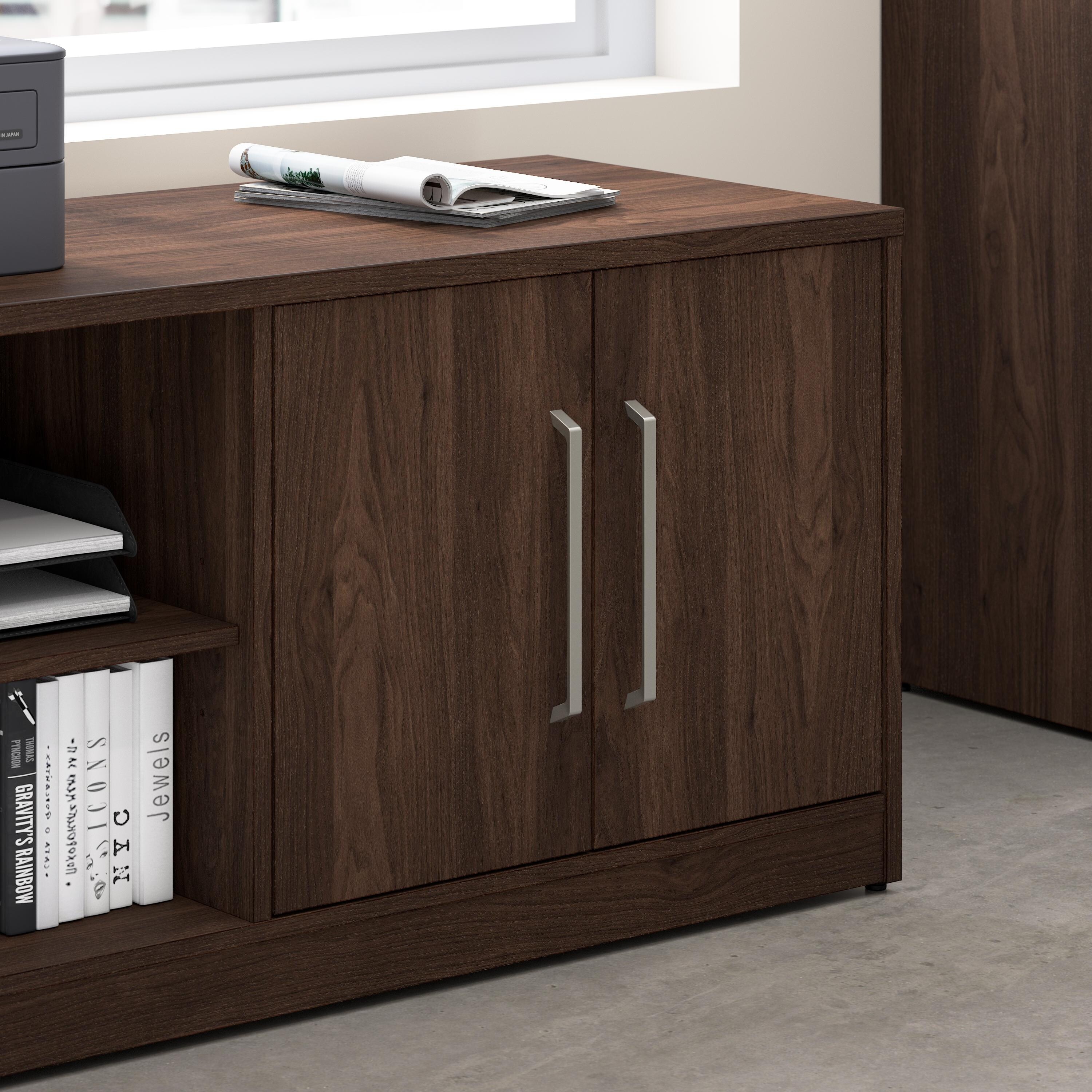 Bush Business Furniture Vista Low Storage Cabinet with Doors