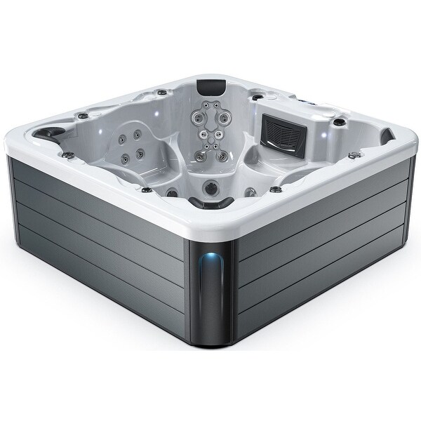 Luxuria Spas Legend 7-Person 100-Jet Acrylic Hot Tub with Speakers