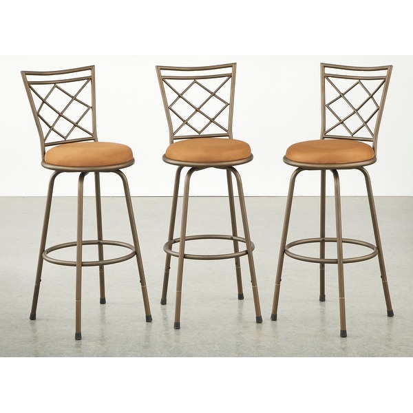 Nathalie adjustable height best sale swivel bar stool