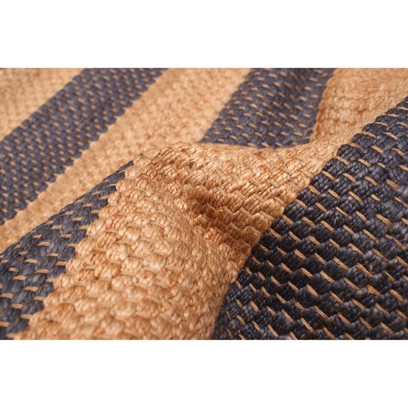 ECARPETGALLERY Flat-Weave Palas Denizli Tan Jute Rug - 5'6 x 7'8