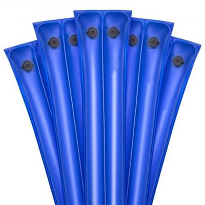 5-Pack Winter Pool Cover Weights with Dual Chamber PVC Water Bags Heavy-Duty Leak-Proof Design - 93.70 x 11.81 inch