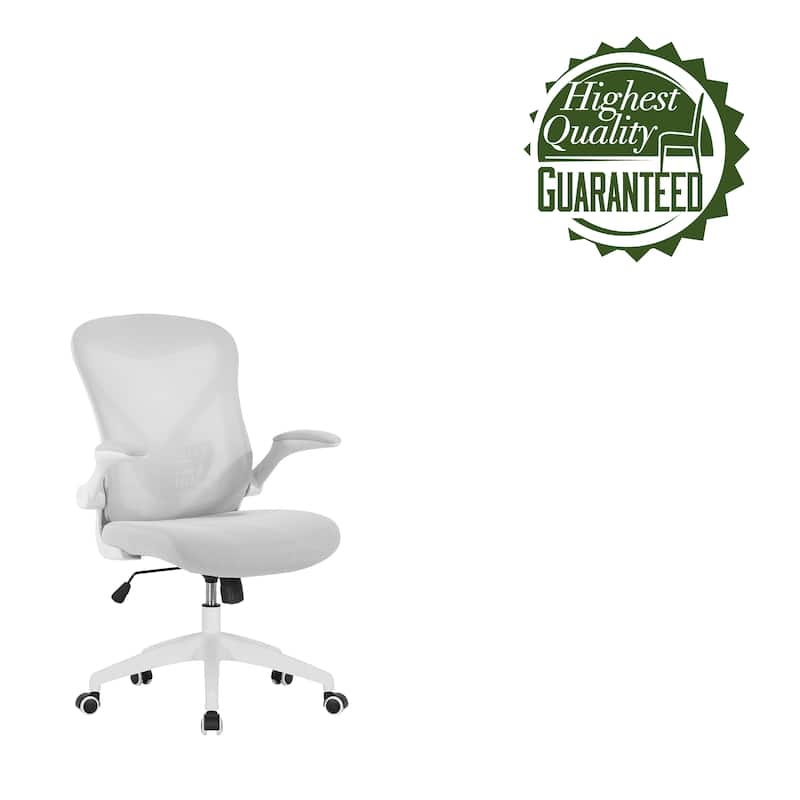 Porthos Home Cole Ergonomic Mesh Office Chair with Nylon Base and Tilt Mechanism