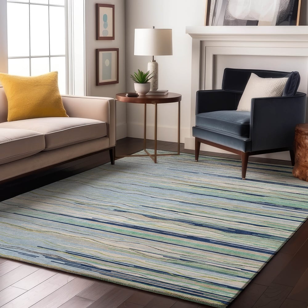 Premium Washable Super Soft Solid Landscape Mayfield Rug