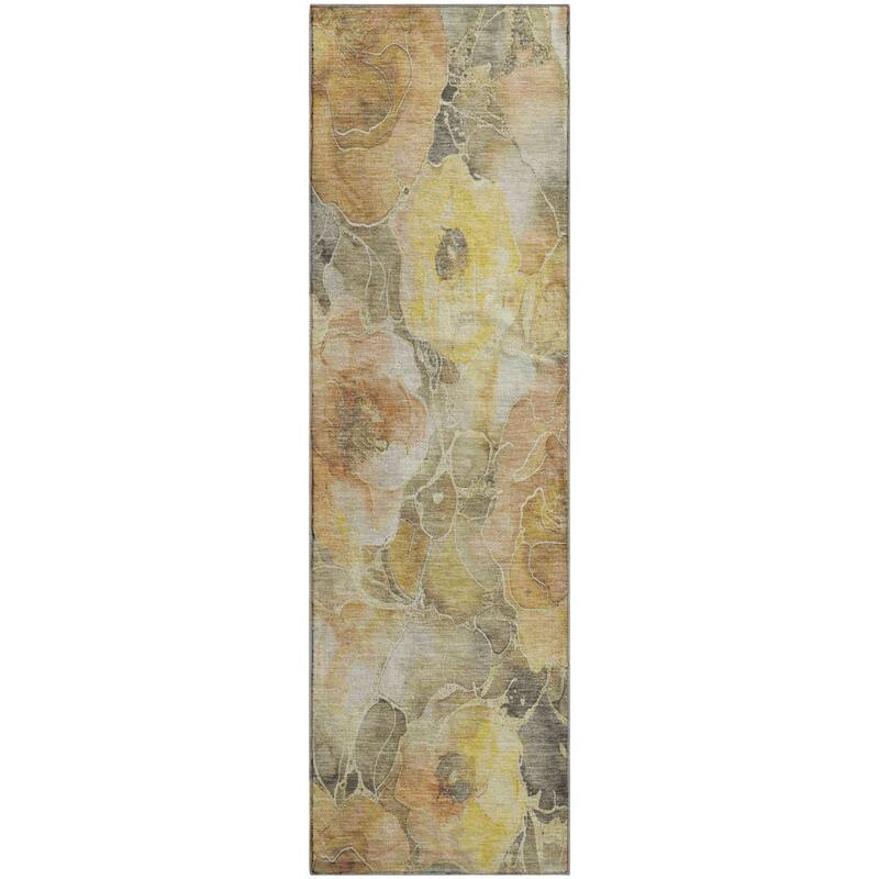 Premium Washable Super Soft Modern Floral Mayfield Rug