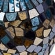 preview thumbnail 7 of 12, River of Goods Mattei Jeweled Metal Shade with Mosaic Base Table Lamp