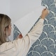 preview thumbnail 10 of 20, Tempaper Feather Palm by Novogratz Peel and Stick Wallpaper