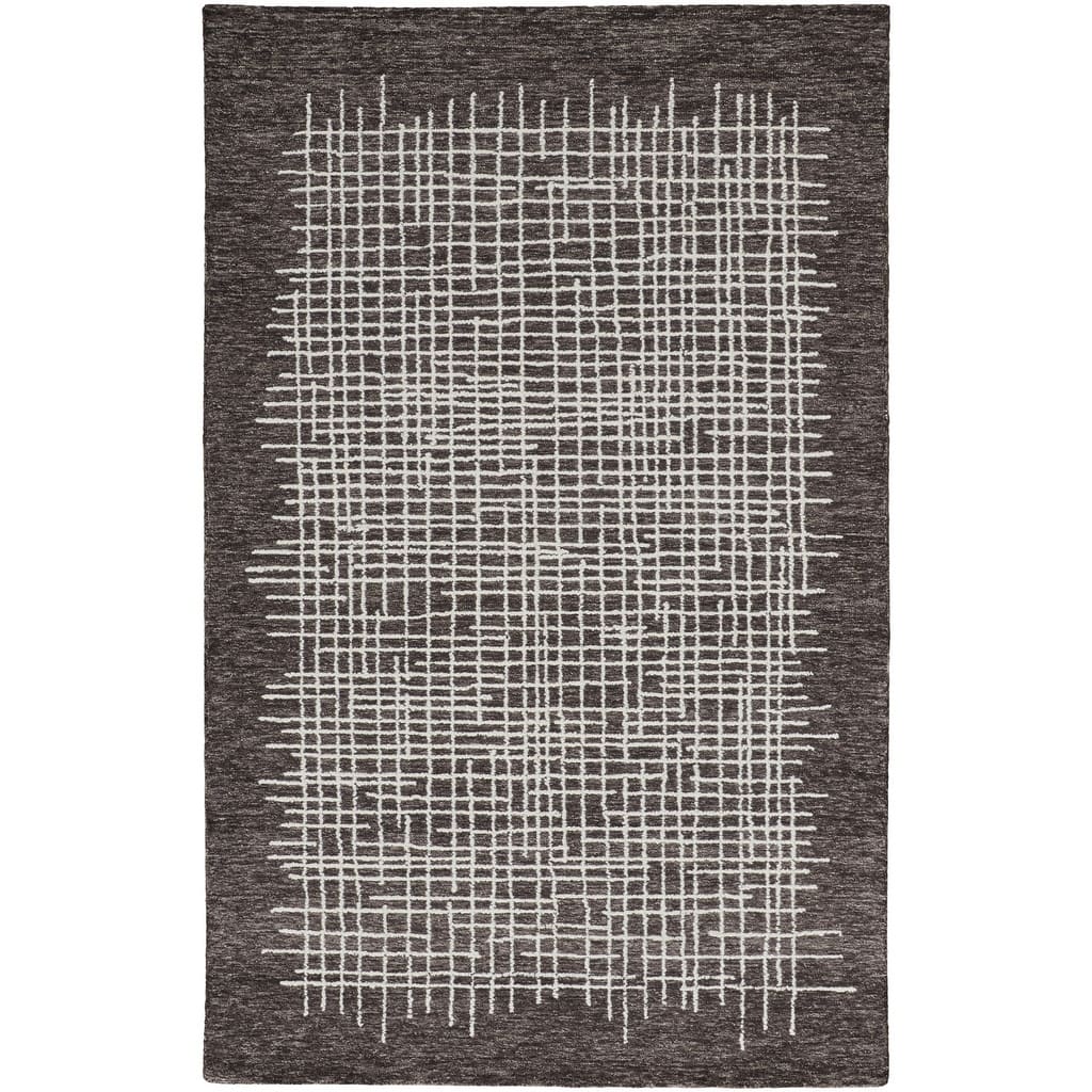 Wixo Stain Resistant Area Rug By HomeRoots - 5' x 8'