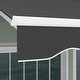 preview thumbnail 10 of 9, 12x10ft Electric Retractable Awning, Remote and Crank, Waterproof