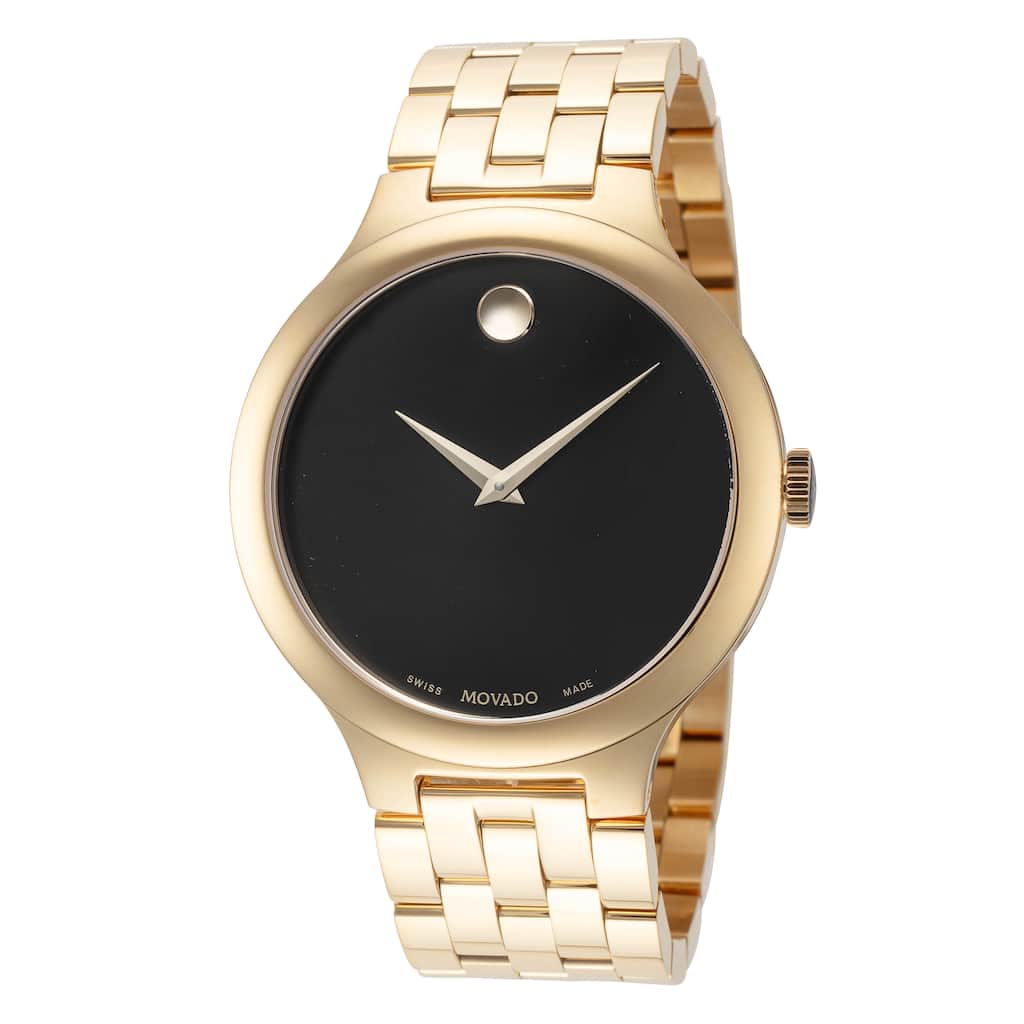 Movado Men's 40mm Venturi Quartz Watch 0608043 - Gold - N/A