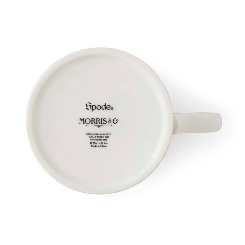 Portmeirion Morris & Co The Beauty Of Life Mugs, Set of 2 - 12 oz