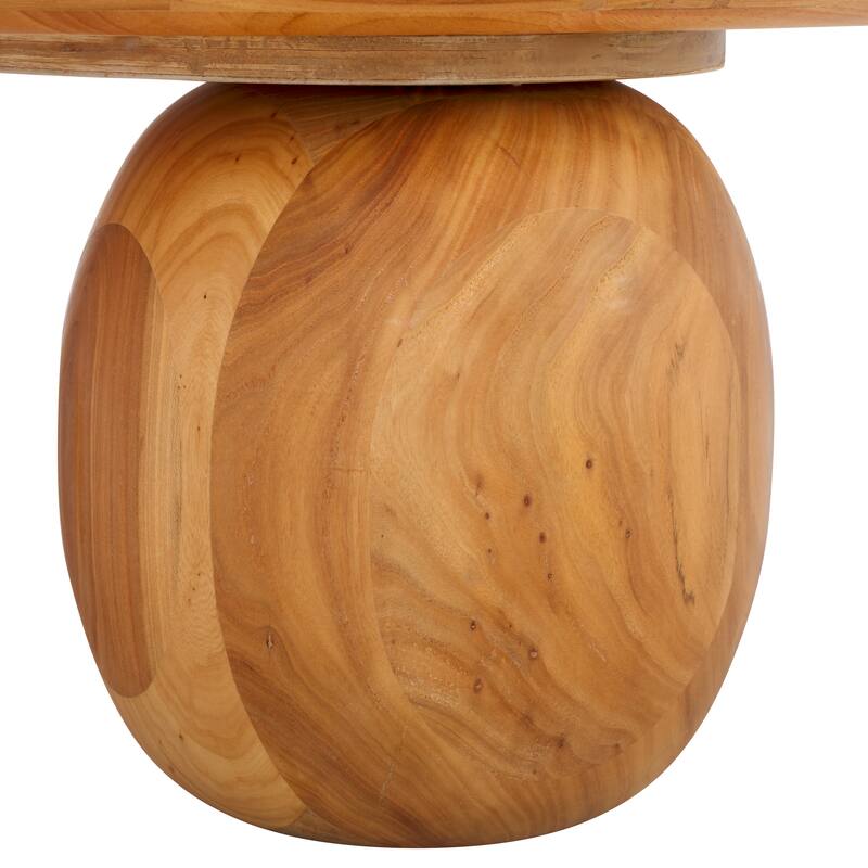 SAFAVIEH Couture Hayliette Round Wood Coffee Table - 38"W x 38"D x 15"H