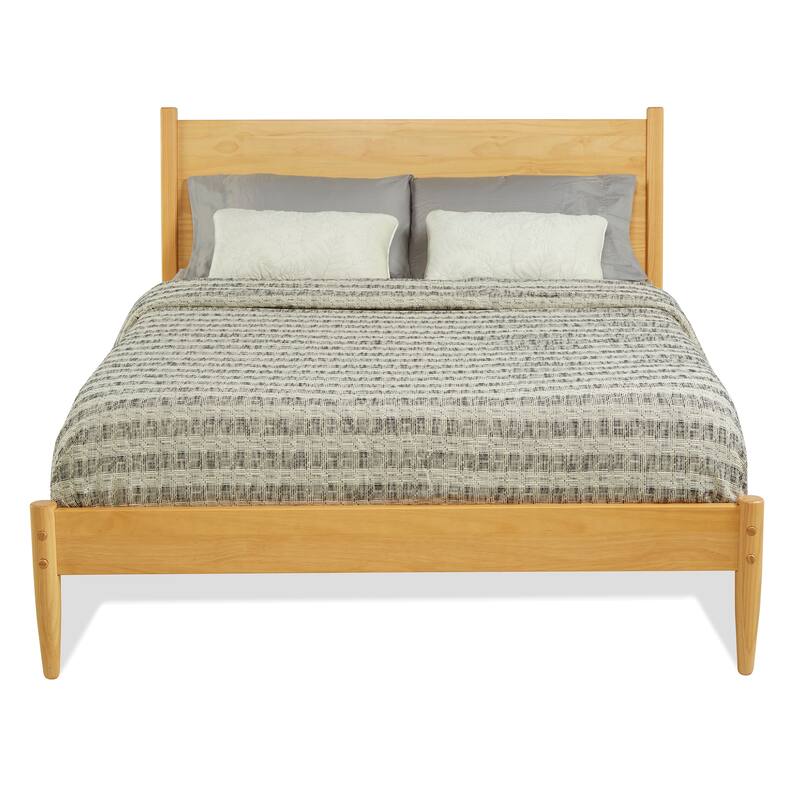 Mid-Century Panel Bed