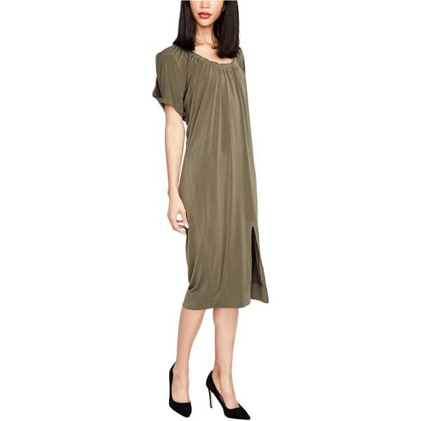 Rachel Roy Womens Caftan Shift Dress,, Green, Medium - Bed Bath & Beyond -  41855277