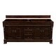 preview thumbnail 30 of 34, James Martin Vanities Brookfield 72" Double Vanity, Burnished Mahogany