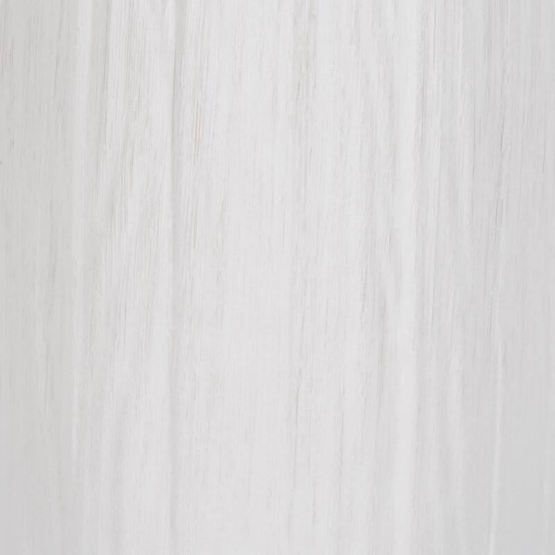 Ceramic Modern Rough Cylinder Floor Vase - White, 48"