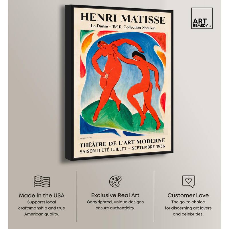Dance by Henri Matisse Canvas by Art Remedy