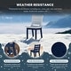preview thumbnail 49 of 68, Polytrends Garden Party Kids Outdoor 5-Pieces Dining Set