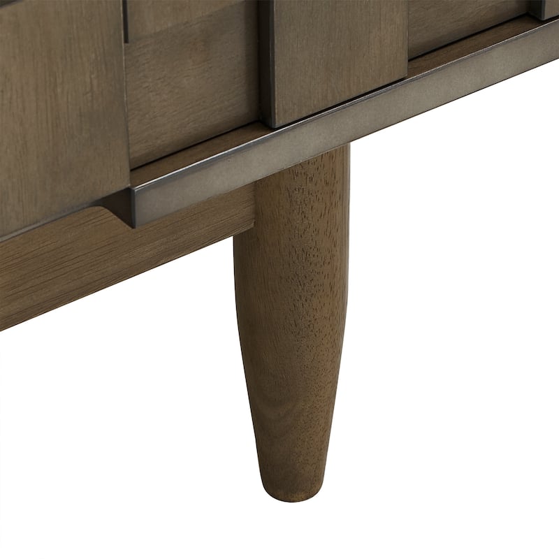 Kieran Mid-Century Wood 2-Door and 3-Drawer Server by iNSPIRE Q Modern