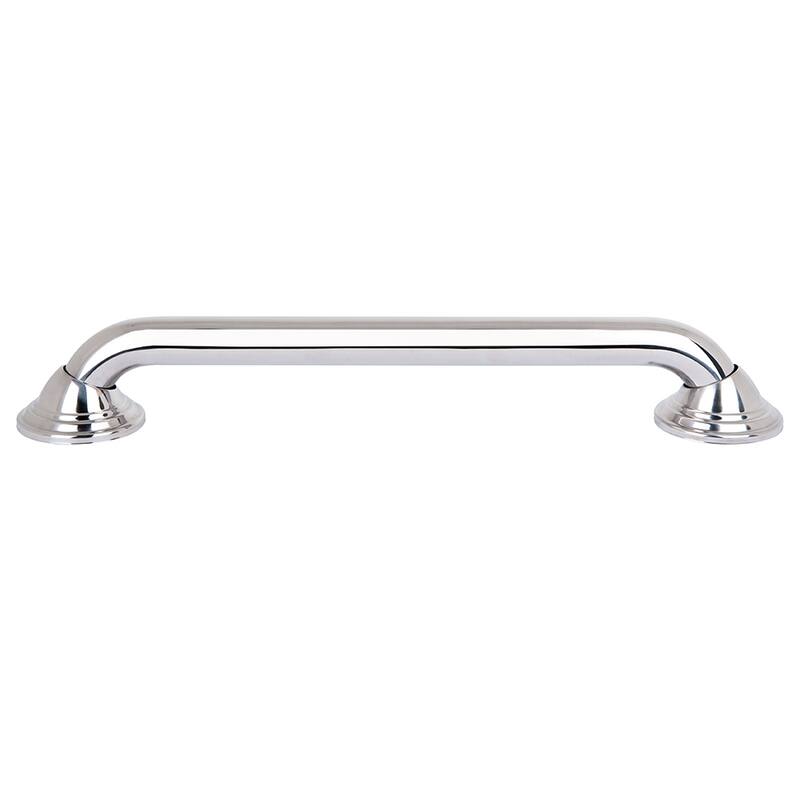 Decorative Shower Grab Bar - 16" Non-Slip Bathroom and Household Handicap Safety Bar