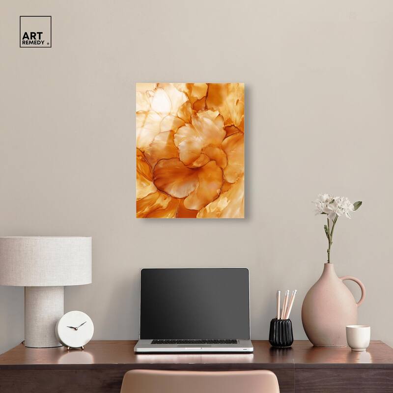 Sunlit Bloom II Acrylic by Art Remedy, Ready to Hang