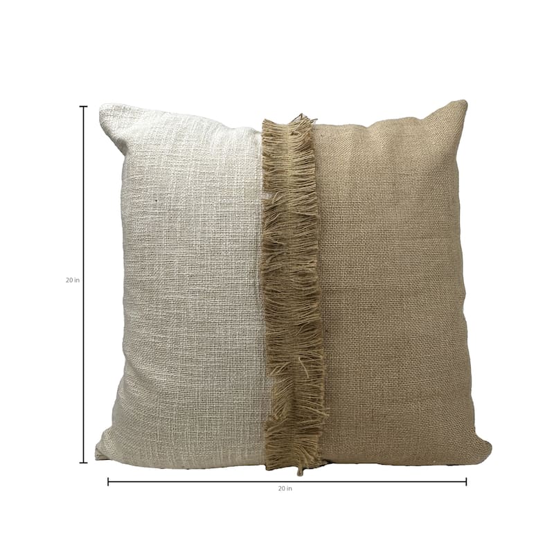 JoJo Fletcher Set of 2 20" x 20" Cotton Decorative Pillow Covers